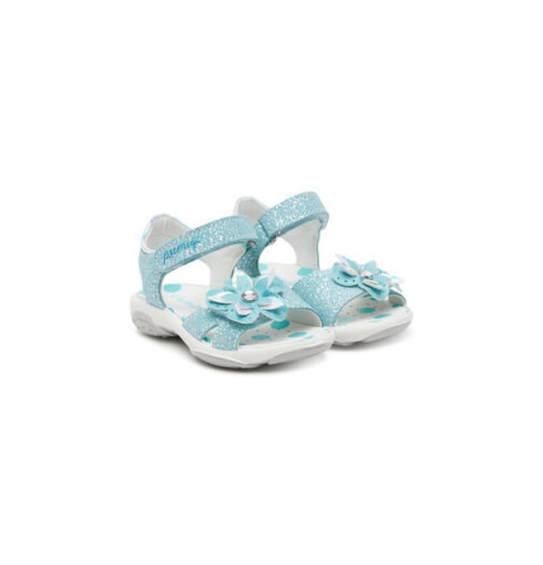 Момичешки сандали - 7885033 -  Естествена кожа - Син Primigi