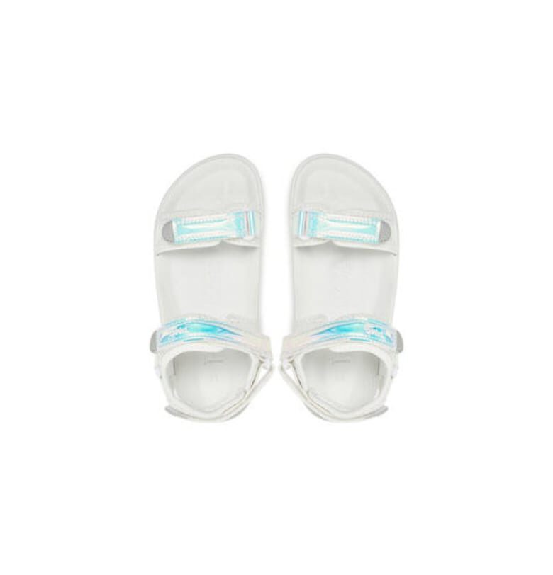 Момичешки сандали - 7970811 -  Екокожа - 24 EU - Сребърни Primigi