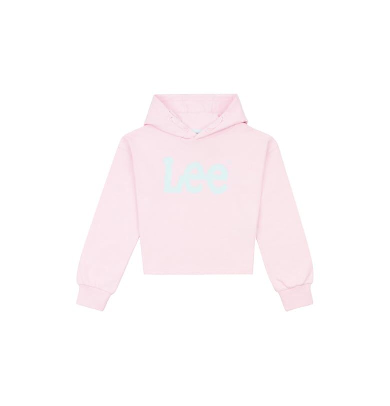 Момичешки суитшърт -  302033201 - Памук - Розов - Розово Lee