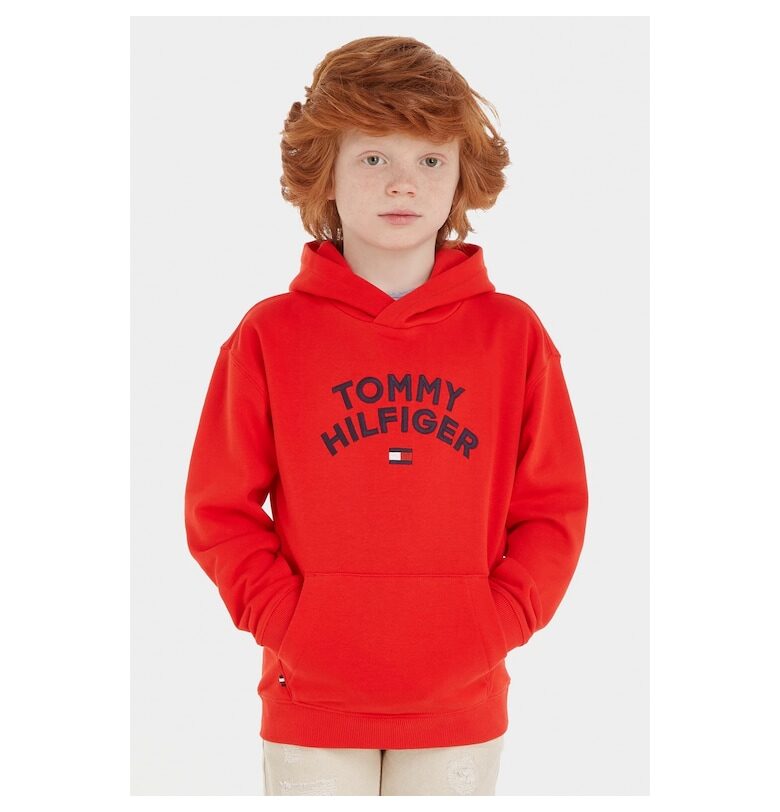 Момчешка качулка  KB0KB08490 - Червен Tommy Hilfiger