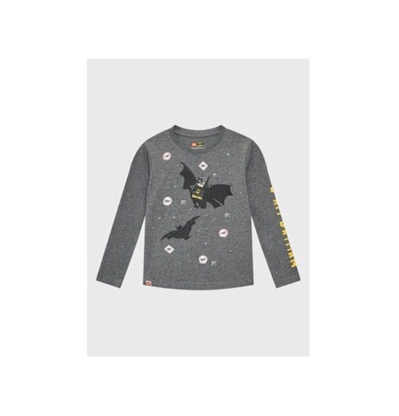 Момчешки суитшърт -  301326854 - Памук/Полиестер - Сив - Сив LEGO