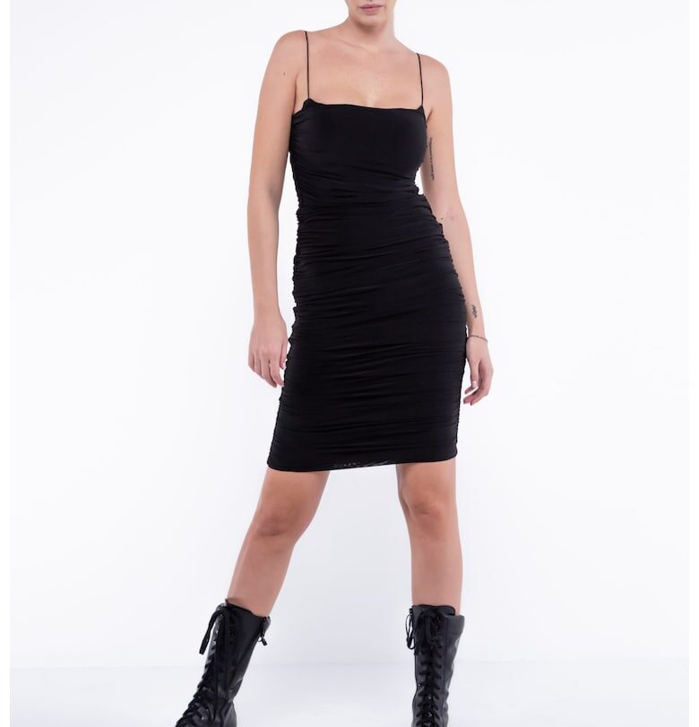 Мулташка мини рокля от ликра с набори Monarh design