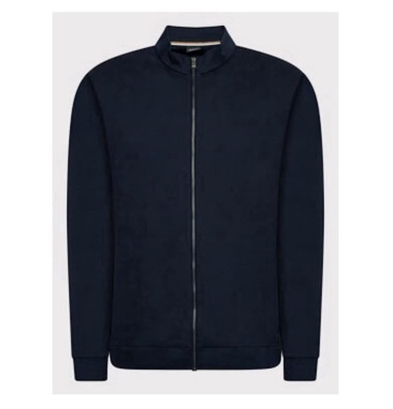 Мъжка блуза -  209622096 - Памук - Син BOSS