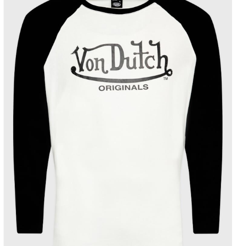 Мъжка блуза -  301231837 - Памук - Бял Von Dutch