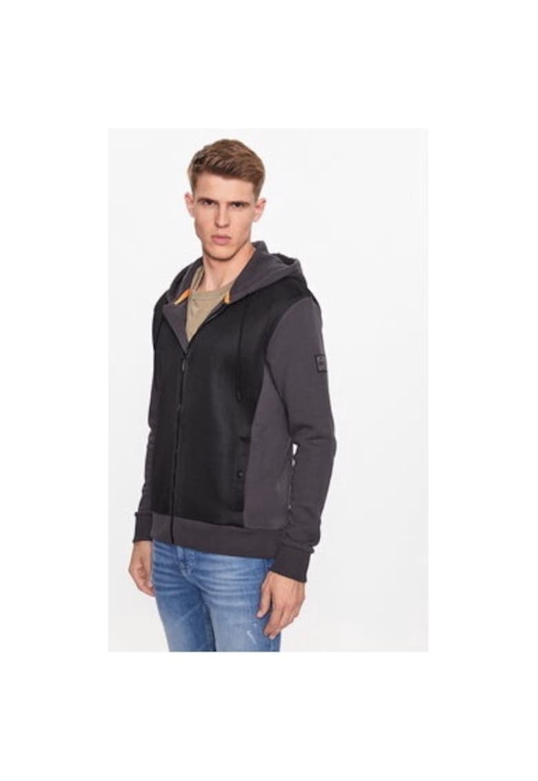 Мъжка блуза - 302612369 - Памук - Сив BOSS