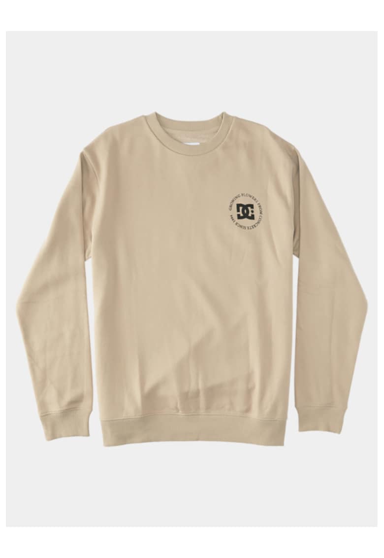 Мъжка блуза - 303109806 - Памук - Бежов DC