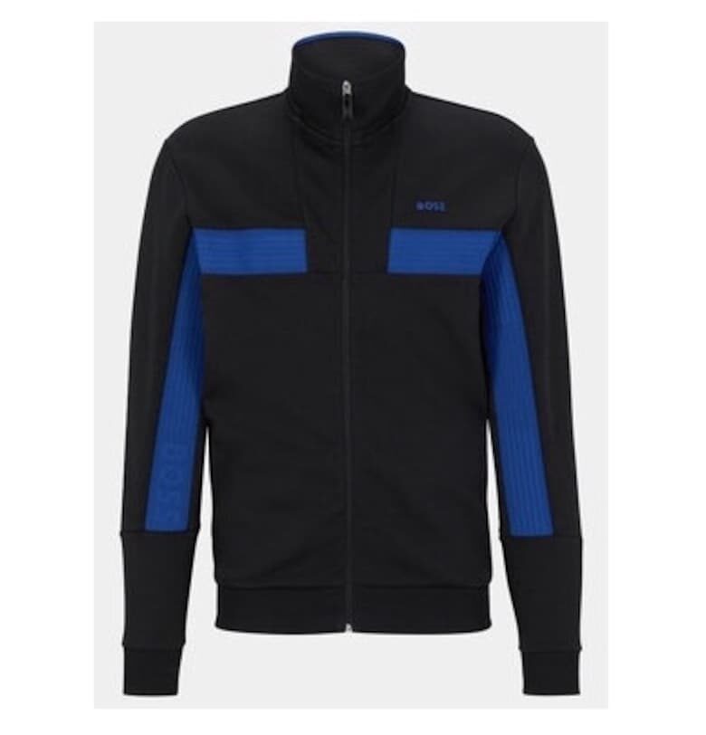 Мъжка блуза -  303311636 - Памук/Полиестер - Черна - Черен BOSS