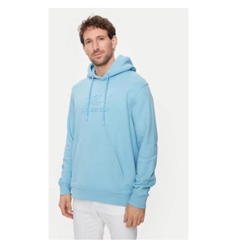 Мъжка блуза -  303620820 - Памук - Син - Син Karl Lagerfeld