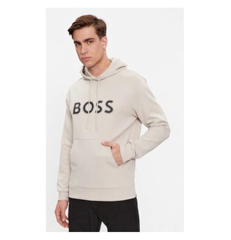 Мъжка блуза -  303638214 - Памук/Полиестер - Бежов - Бежов BOSS