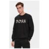Мъжка блуза - 303640439 - Памук - Черен - Черен BOSS