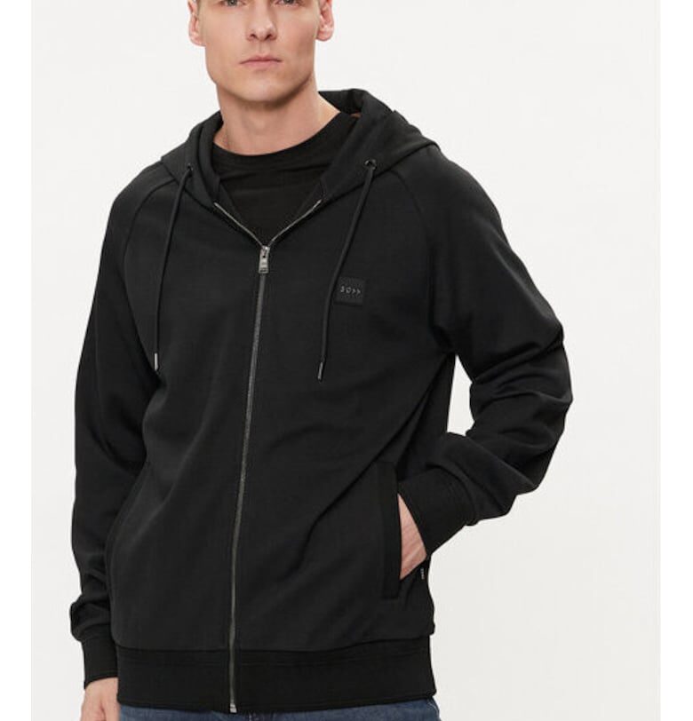 Мъжка блуза -  303673673 - Памук/Полиестер - Черна - Черен BOSS