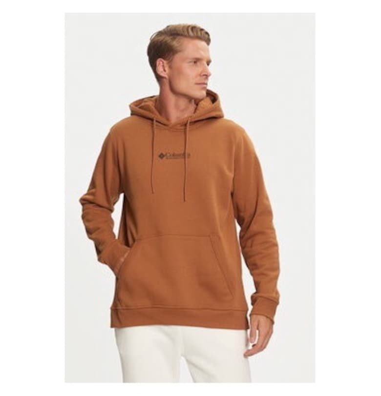 Мъжка блуза -  303981334 - Памук/Полиестер - Кафява - Кафяв Columbia