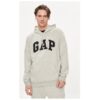 Мъжка блуза -  304143618 - Памук/Полиестер - Сив - Сив GAP