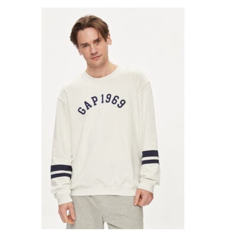 Мъжка блуза -  304143892 - Памук - Бежов - Бежов GAP