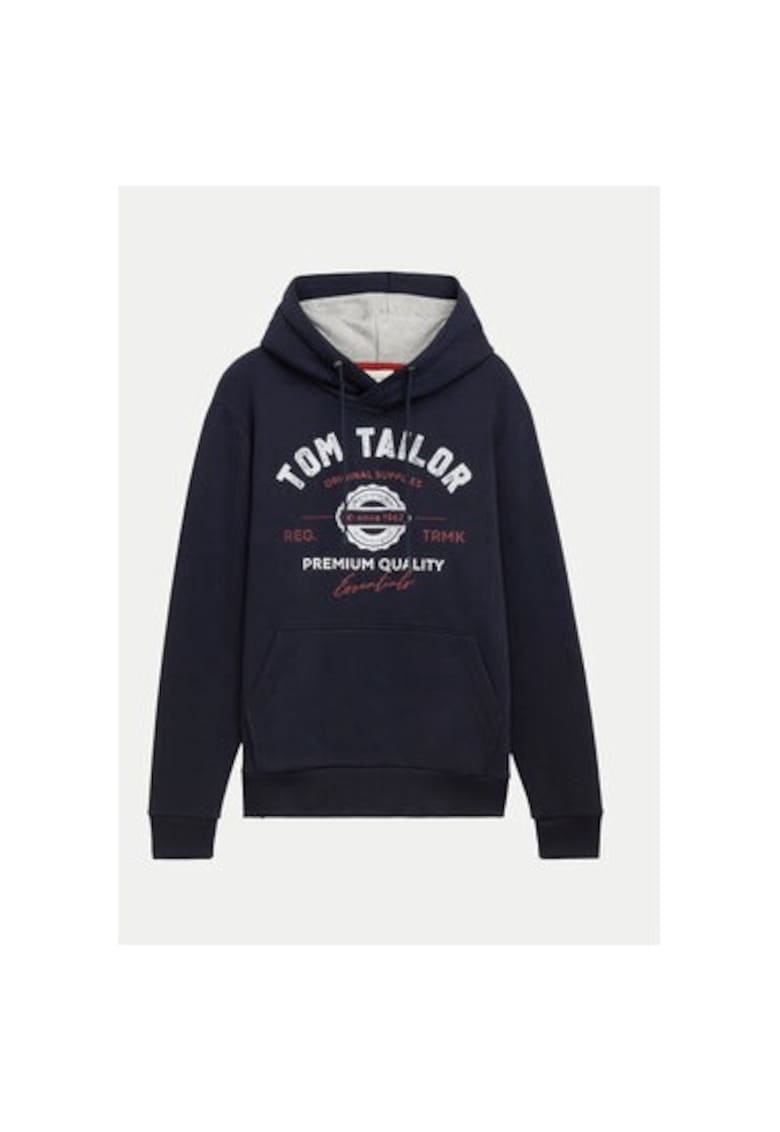 Мъжка блуза - 304210853 - Памук/Полиестер - Син - Син Tom Tailor