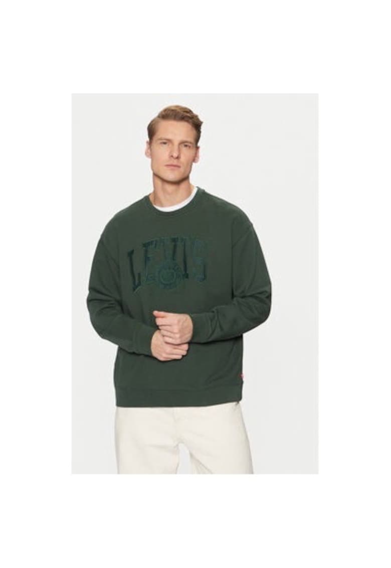 Мъжка блуза - 304238895 - Памук - Зелен - Зелен Levis