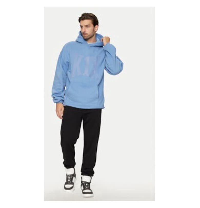 Мъжка блуза -  304505072 - Памук - Син - Син K1X