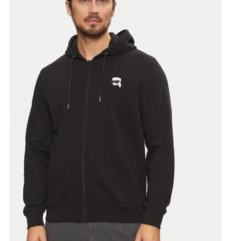 Мъжка блуза -  304612978 - Органичен памук - Син - Син Karl Lagerfeld