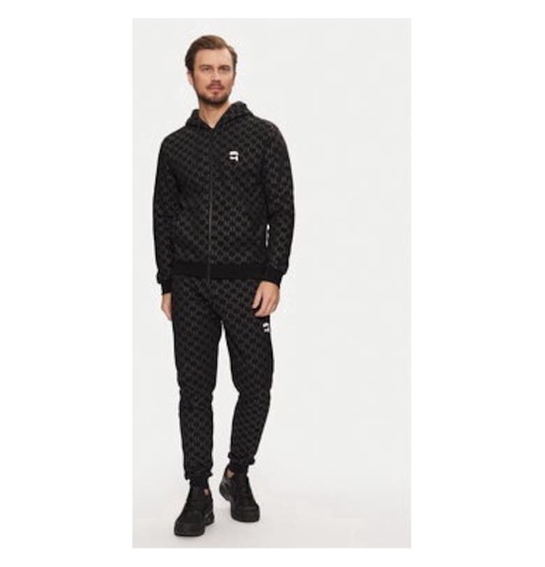 Мъжка блуза -  304613012 - Памук - Черен - Черен Karl Lagerfeld