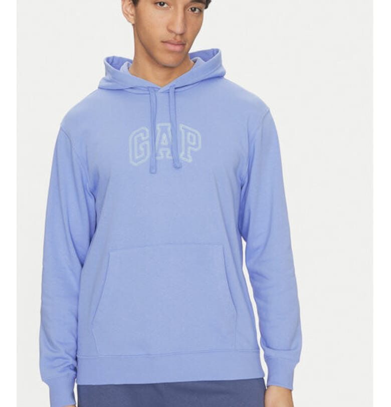 Мъжка блуза -  305288554 - Памук/Полиестер - Син - Син GAP