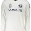Bluza sport cu imprimeu logo  Бял LA MARTINA