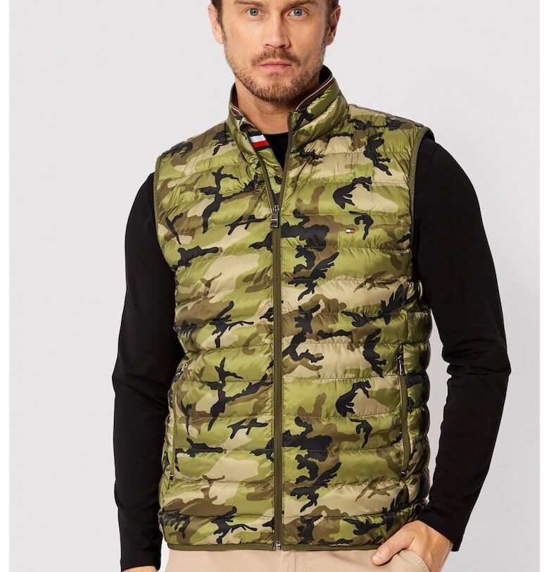 Мъжка жилетка  MW0MW18762 - Камуфлаж Tommy Hilfiger