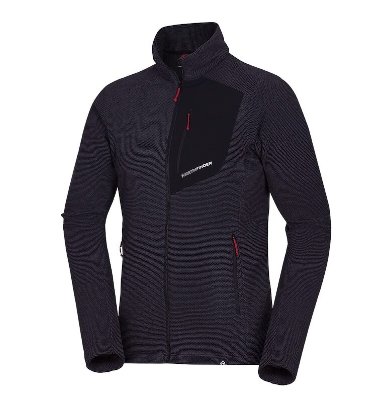 Мъжка меланж поларена блуза Trugberg NORTHFINDER