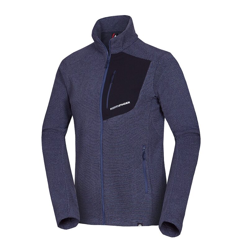 Мъжка меланж поларена блуза Trugberg NORTHFINDER