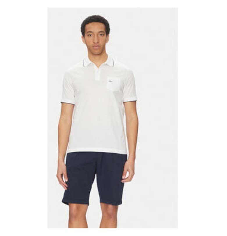 Мъжка поло риза  25411209 - Памук - Бял - Бял Paul Shark