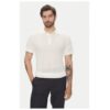 Мъжка поло риза  30-804126 - Памук - Екрю - Екрю LINDBERGH