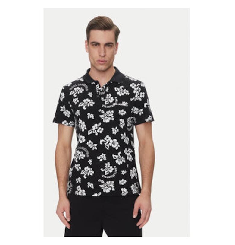 Мъжка поло риза  A2M46036 - Памук - Черен - Черен Karl Lagerfeld