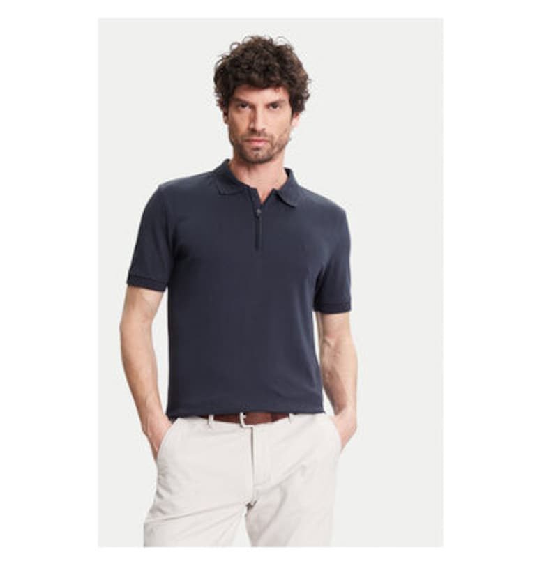 Мъжка поло риза  C5 21455.2119 - Памук - Тъмносин - Тъмносин Pierre Cardin