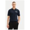 Мъжка поло риза  Emporio Armani - 7M000300 AF13739 - Вискоза/Полиамид - Тъмносин - Тъмносин EA7