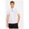 Мъжка поло риза  Emporio Armani - 8NPF13 PJRGZ - Вискоза/Полиамид - Бяла - Бял EA7