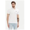 Мъжка поло риза  Emporio Armani - 8NPF16 PJVUZ - Памук - Бял - Бял EA7