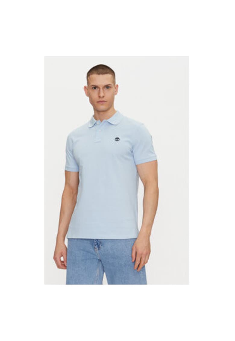 Мъжка поло риза TB0A6VDP9401 - Органичен памук - 45687 - Светлосин Timberland