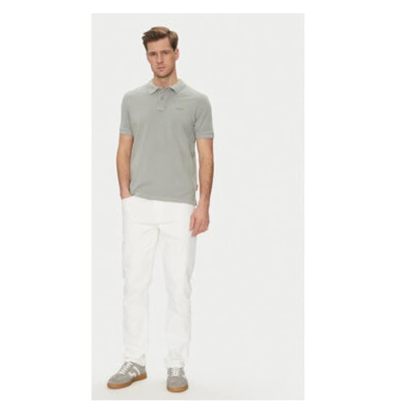 Мъжка поло тениска  10019371 30045619 - Органичен памук - Сив - Сив joop jeans