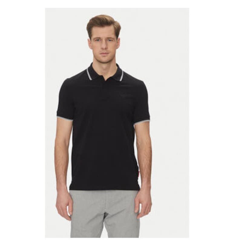 Мъжка поло тениска  10019372 30045613 - Памук - Черен - Черен joop jeans