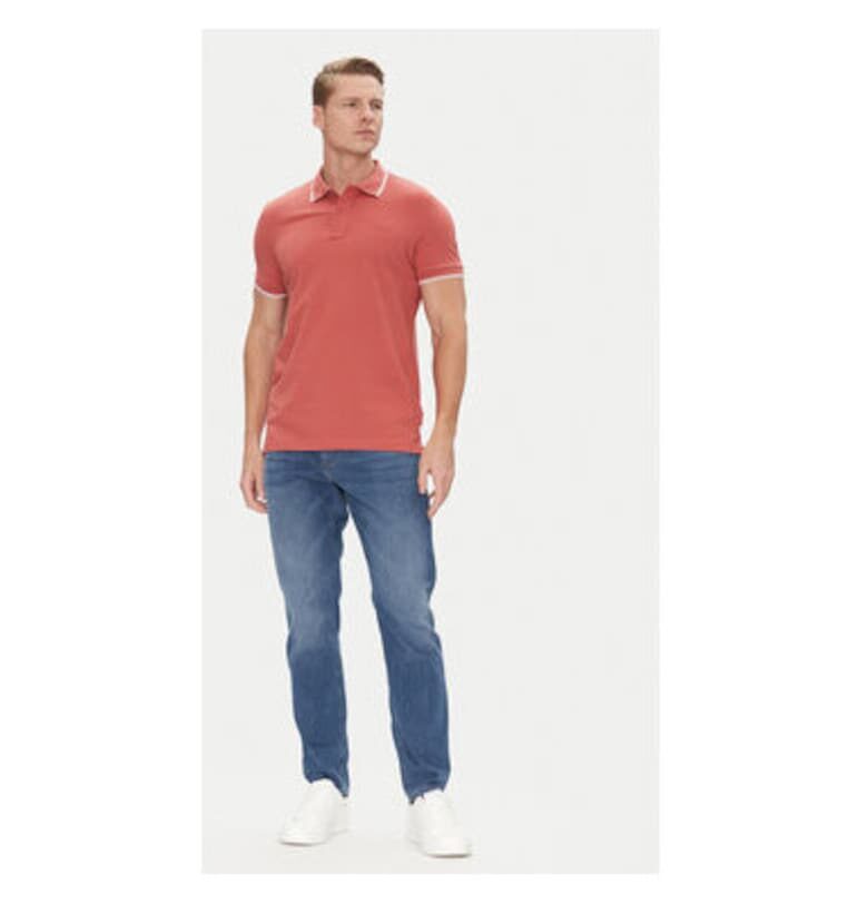 Мъжка поло тениска  10019372 300456139 - Червен joop jeans