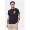 Мъжка поло тениска  241PO1764P199 - Памук - S INTL - Тъмносин Aeronautica Militare