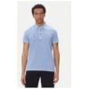 Мъжка поло тениска  251PO1852J677 - Памук - Светлосин - Светлосин Aeronautica Militare