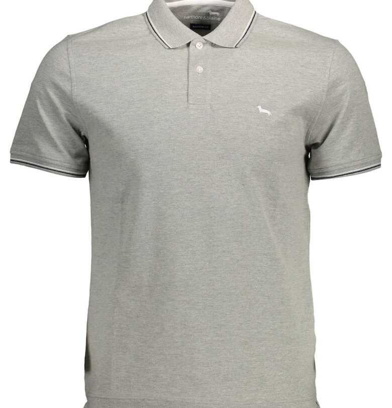 Мъжка поло тениска LNH032-020862 - Сив HARMONT  BLAINE