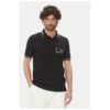 Мъжка поло тениска MAP009 PK001 - Памук - Черен - Черен LA MARTINA