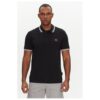 Мъжка поло тениска  NP0A4ID59411 - Памук - Черен - Черен Napapijri