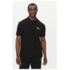 Мъжка поло тениска  PH2751 - памук - черен - Черен Lacoste