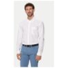 Мъжка риза -  303675790 - Памук - Бяла - Бял BOSS