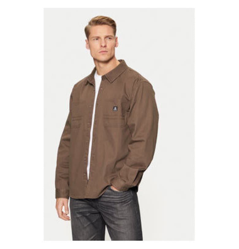 Мъжка риза -  304037948 - Памук - Бежов - Бежов Converse