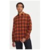 Мъжка риза - 304465413 - Памук - Оранжев - Оранжев Timberland