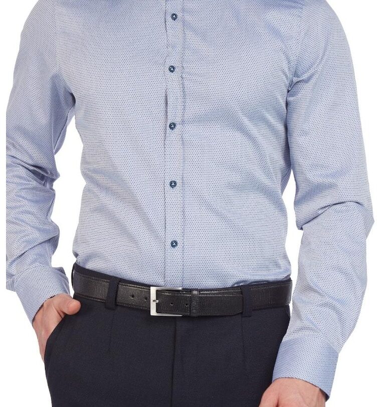 Мъжка риза -  6952 - Синя W Wegener