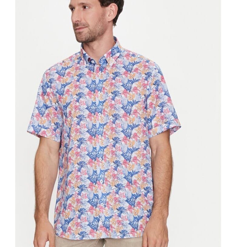 Мъжка риза -  768355 - Многоцветна - Памук Bugatti